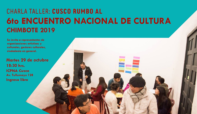Reunión Informativa rumbo al 6ENC en Cusco – 29 de octubre